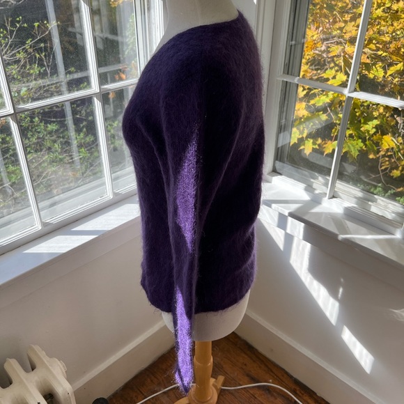 ARMANI EXCHANGE soft gorgeous mohair V-neck - Picture 5 of 8